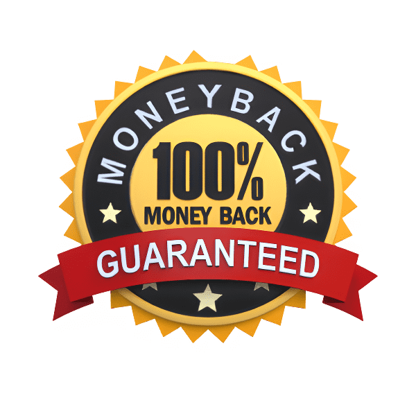 100% Money-Back Guarantee